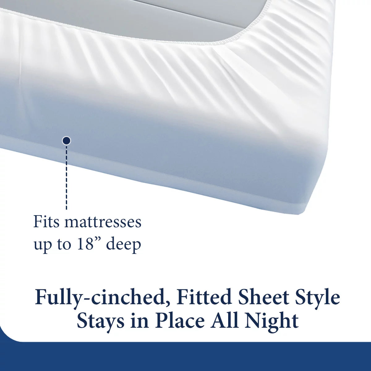 100% Waterproof Bamboo Mattress Protector Full P403