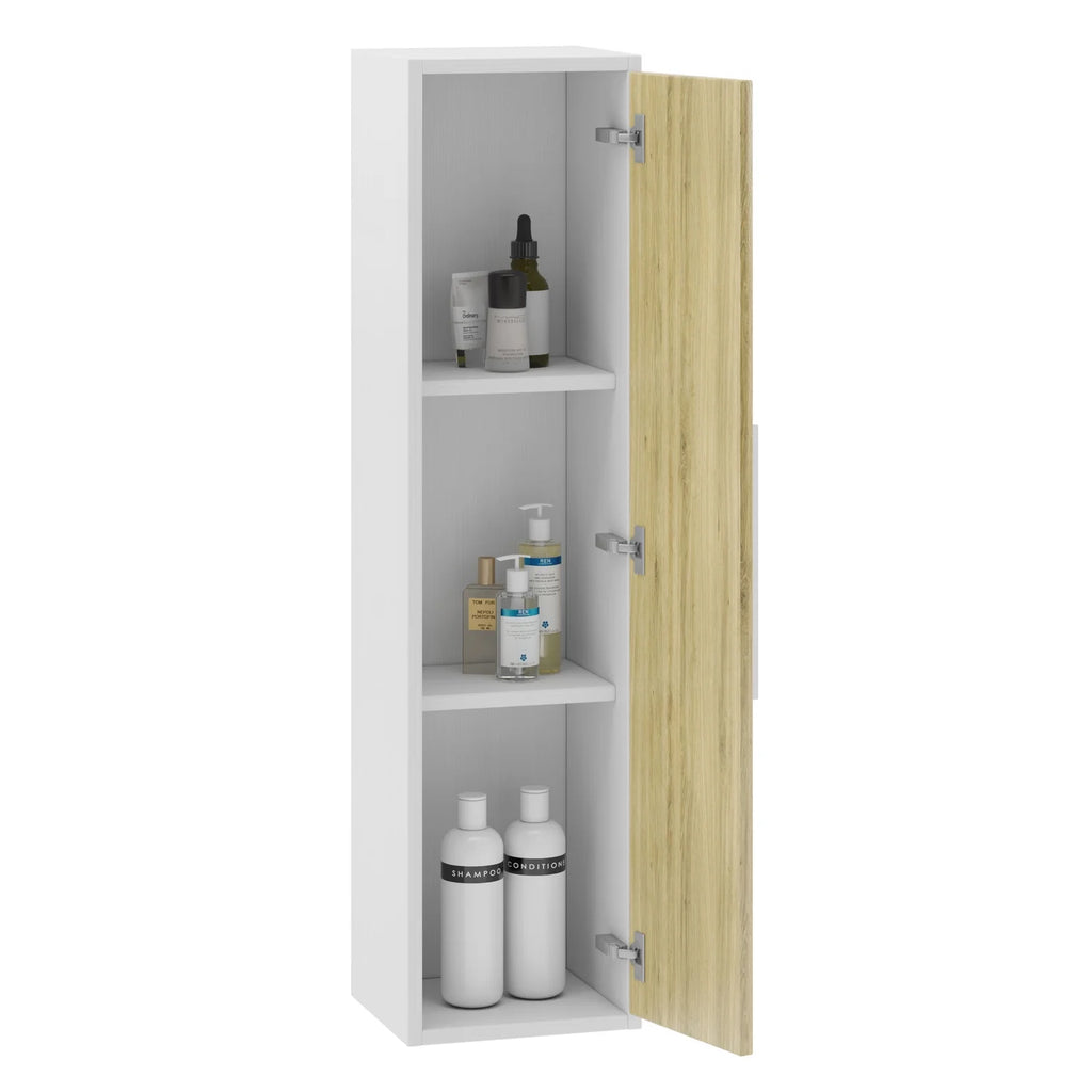 Column Cabinet Ginger Oak Wood F807