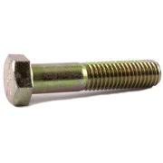 3/8-16 x 1 1/2 Grade 8 Hex Cap Screw Yellow Zinc Plated C38424