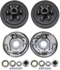 Trailer Hub Drum Kits 6 on 5.5" B.C. 12"x2" Hydraulic Marine Brakes 6000 Lbs Axle A772